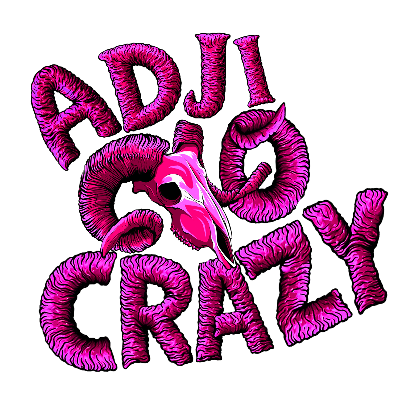 Adji Go(at) Crazy Sticker
